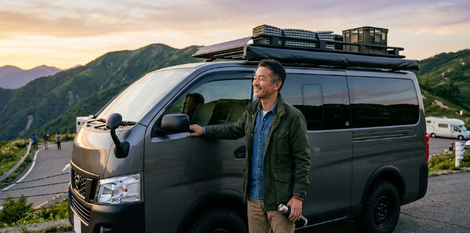 キャラバンワゴンをダサいと言わせない納得の資金戦略