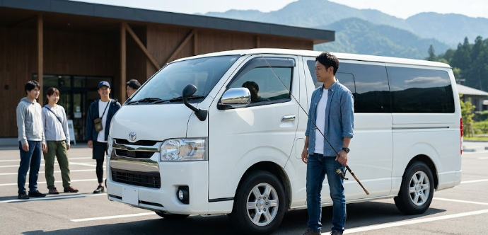 ハイエースワゴンがダサいという視線への処方箋