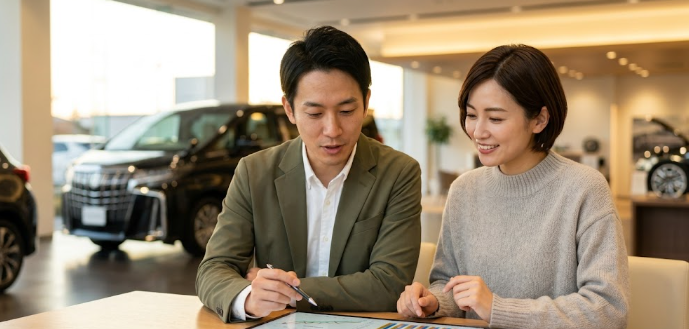 初期費用なしで上位仕様に乗れるカーリースの選択肢